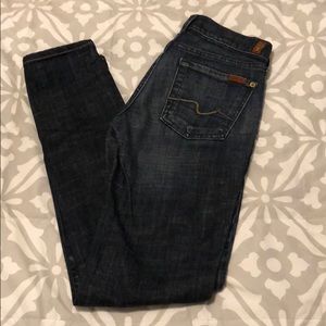 7 for all mankind straight leg jeans